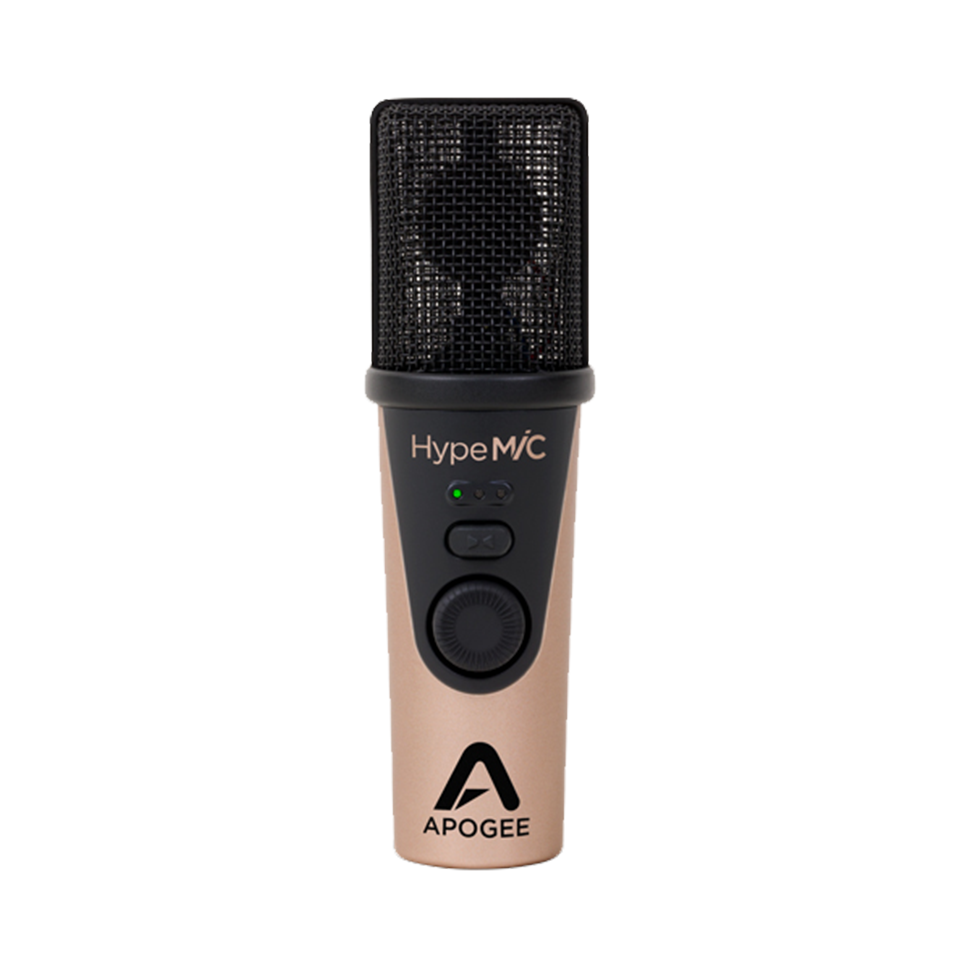 HypeMiC USB microphone with compressor and headphone output