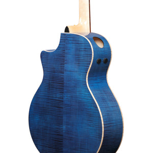 AE390-NTA Natural High Gloss Top Aqua Blue