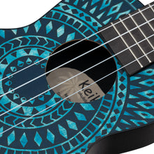 Load image into Gallery viewer, K2SS-BKC Keiki Sopran Ukulele Blue Kaleidoscope
