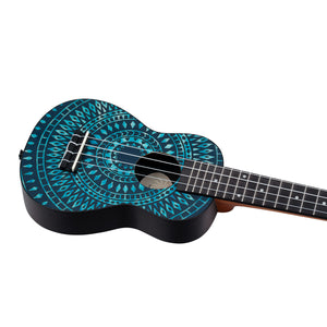 K2SS-BKC Keiki Sopran Ukulele Blue Kaleidoscope