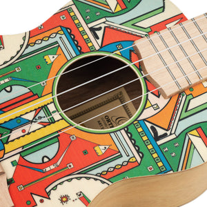 RUAR-HY Concert Ukulele ART Series Himalaya