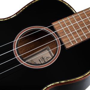 RUOX-CC Concert Ukulele Onyx Series