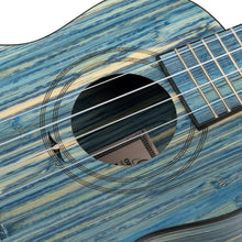 Ladda upp bild till gallerivisning, RUSWB-CC Concert Ukulele Bamboo Stonewashed Blue
