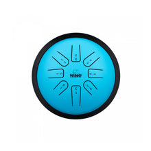 Load image into Gallery viewer, NINO981 Steel Tongue Drum Small 7&#39;&#39; Blue
