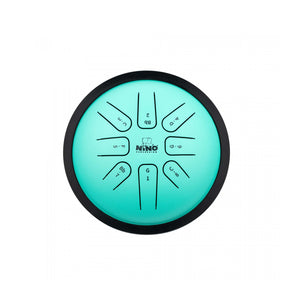 NINO982 Steel Tongue Drum Small 7'' Mint Green