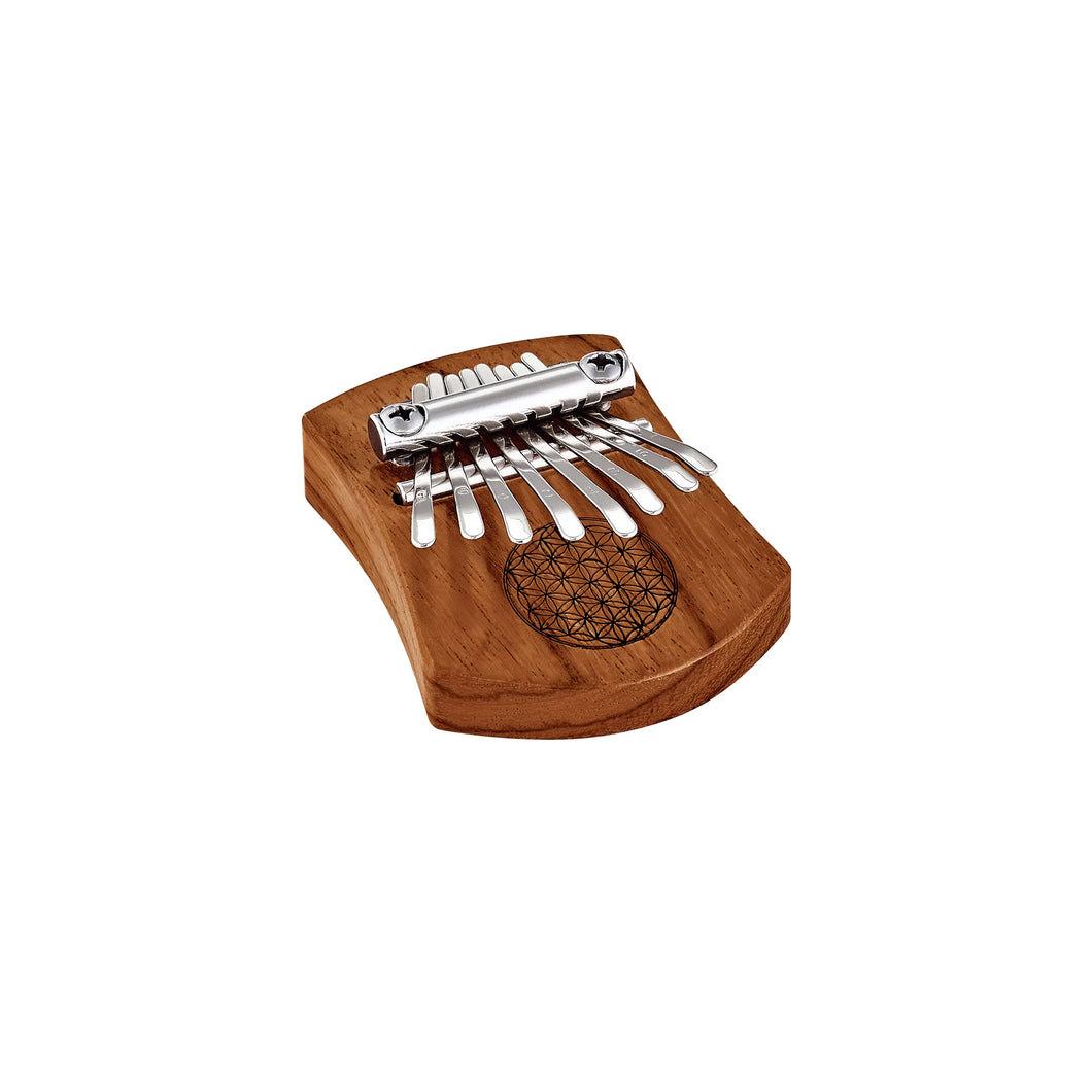 KL802FOL Mini Solid C Major 8-Notes Red Zebrawood