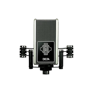 Delta phantom-powered ribbon microphone