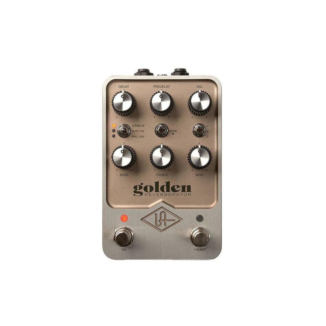 Golden Reverb Pedal