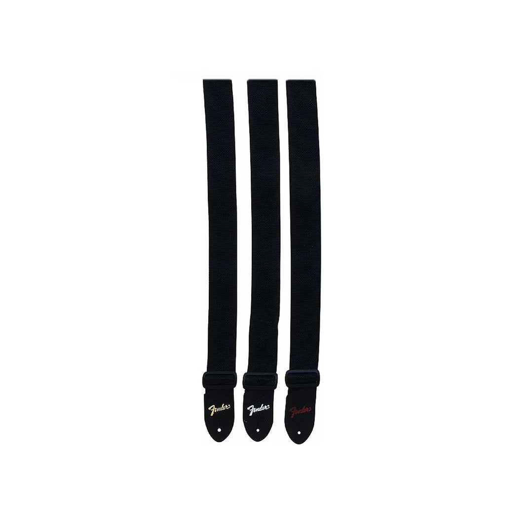 Logo Strap Black Polyester