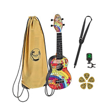 Ladda upp bild till gallerivisning, K2-68-L Ukulele-pack Peace 68 vänsterhänt
