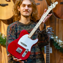 Ladda upp bild till gallerivisning, Pro Electric Fender Telecaster Red
