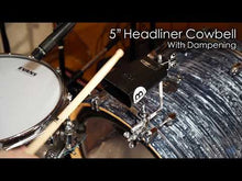 Load and play video in Gallery viewer, HCO4BK Headliner Cowbell 5&#39;&#39;
