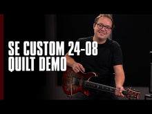 Load and play video in Gallery viewer, SE Custom 24-08 Quilt Charcoal Cherryburst
