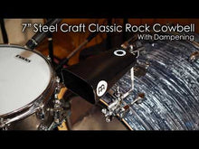 Load and play video in Gallery viewer, SCL70B-BK Cowbell Classic Rock 7&quot; Big Mouth
