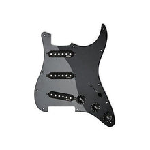 Ladda upp bild till gallerivisning, RA5-BK Prewired Strat Pickguard Retro Active PU
