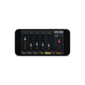 Ui12 Digital fjärrstyrd mixer, 4 mic/line, 2/2 bus, USB playback